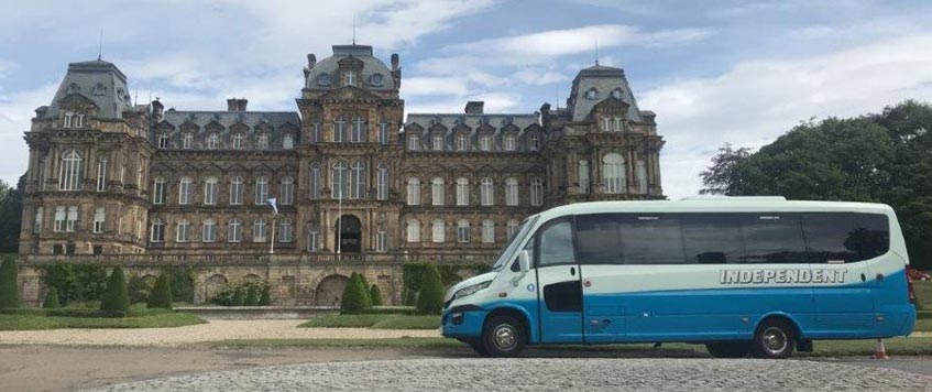 A coach and mini bus from Thornes